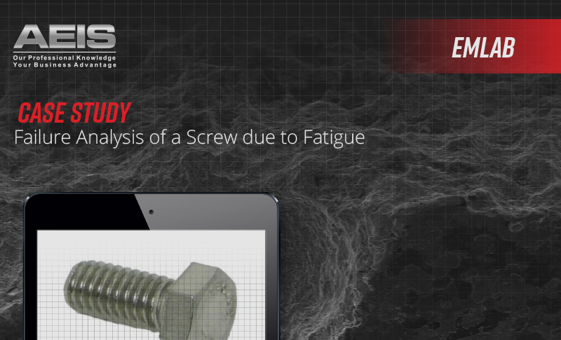 Failure Analysis of a Screw due to Fatigue